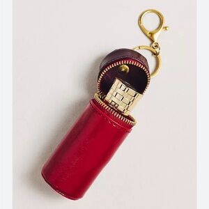Anthropologie Lipstick Case Bag Charm NWT